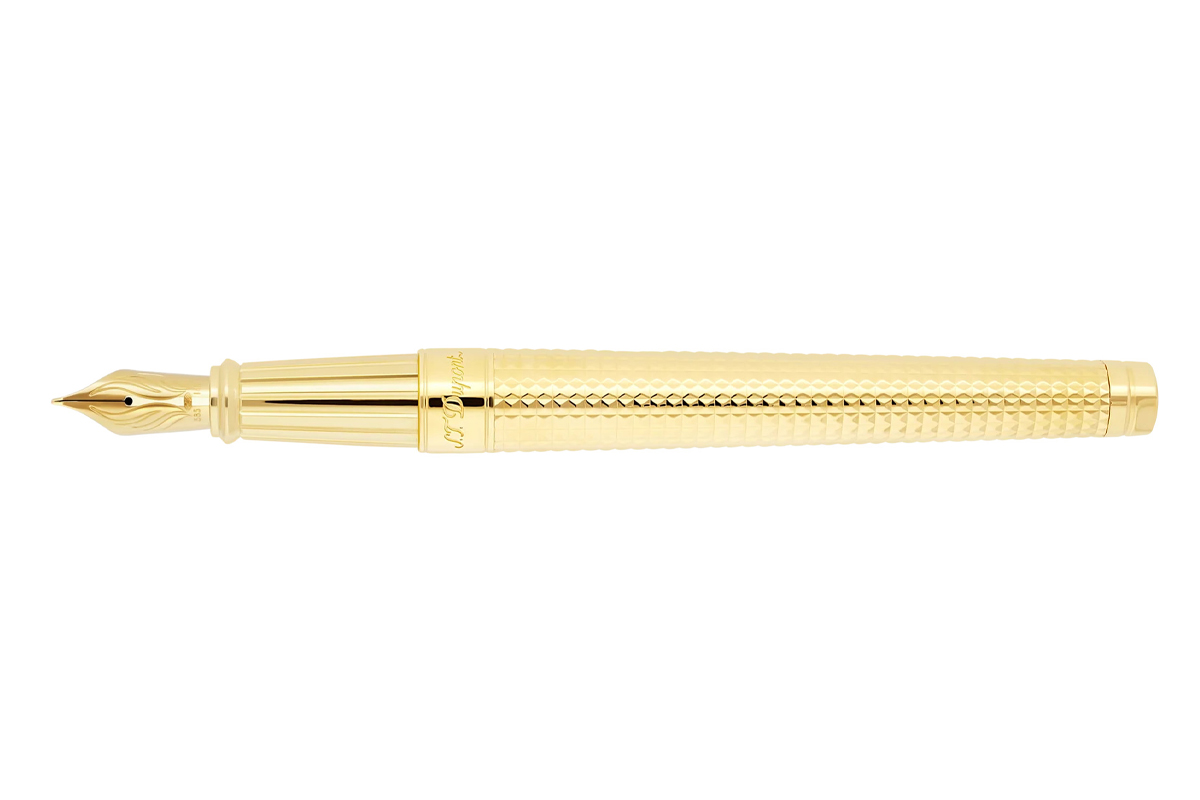 S.T. Dupont Line D Eternity Large 'Gold' Vulpen